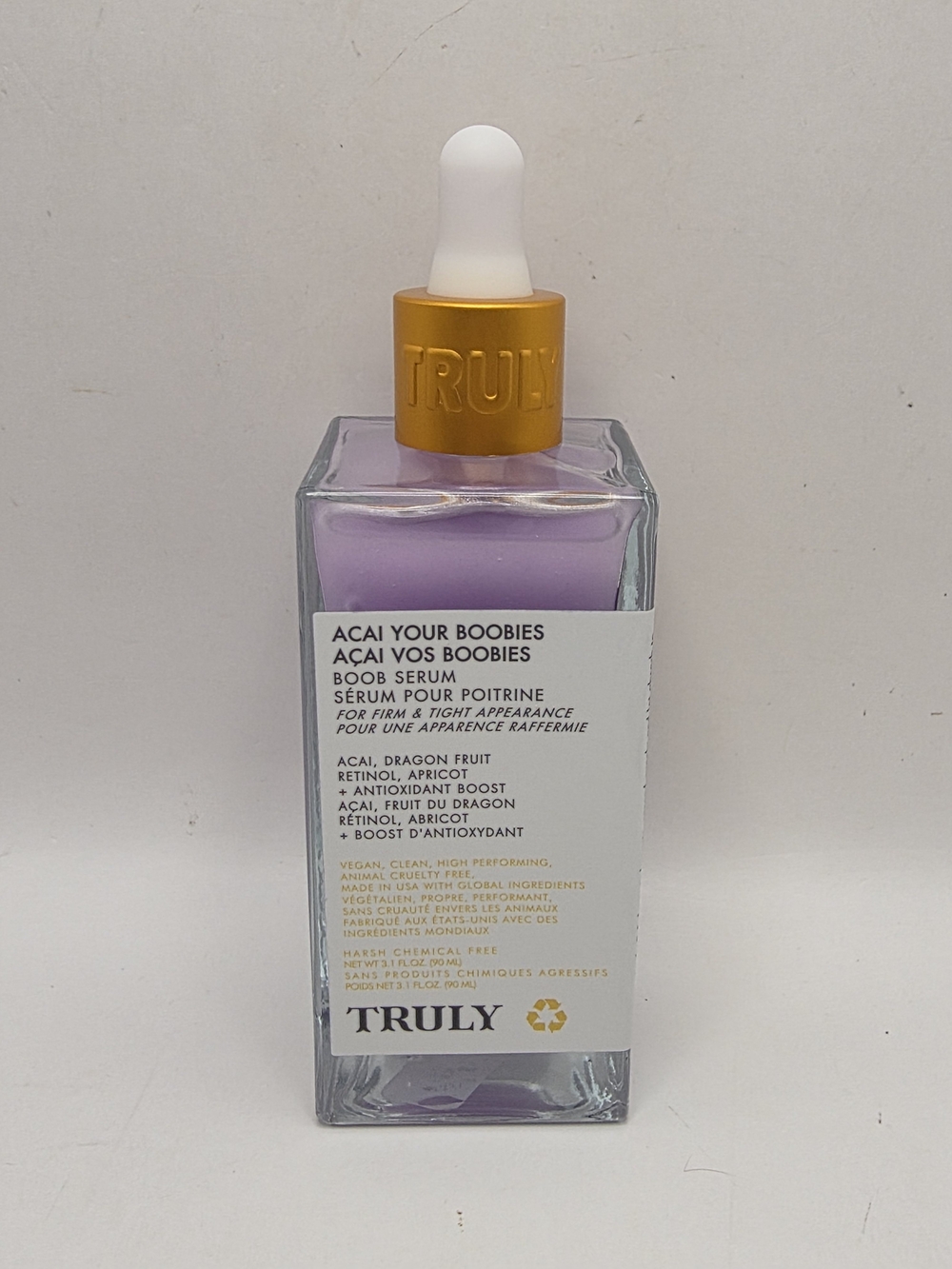 Truly Açaí for Boobies Firming Body Serum